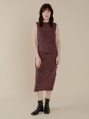 The Drape Sleeve Plus Size Wrap Dress
