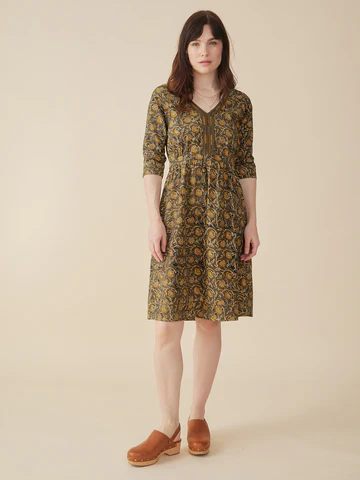 Sohla V-Neck Mini Dress
