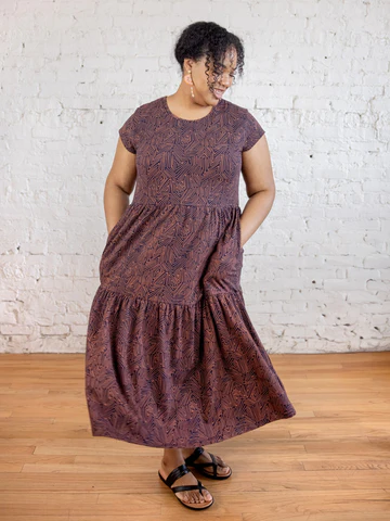 Lucille Plus Size Wrap Dress